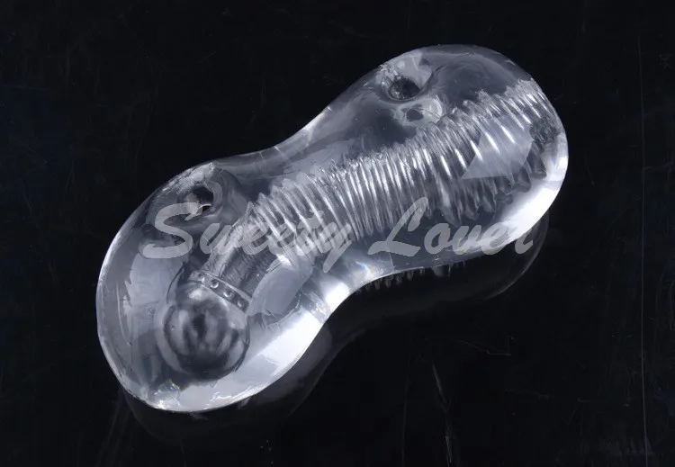 Самый дешевый прозрачный Мужской мастурбатор карманный Вагинальный Массажер