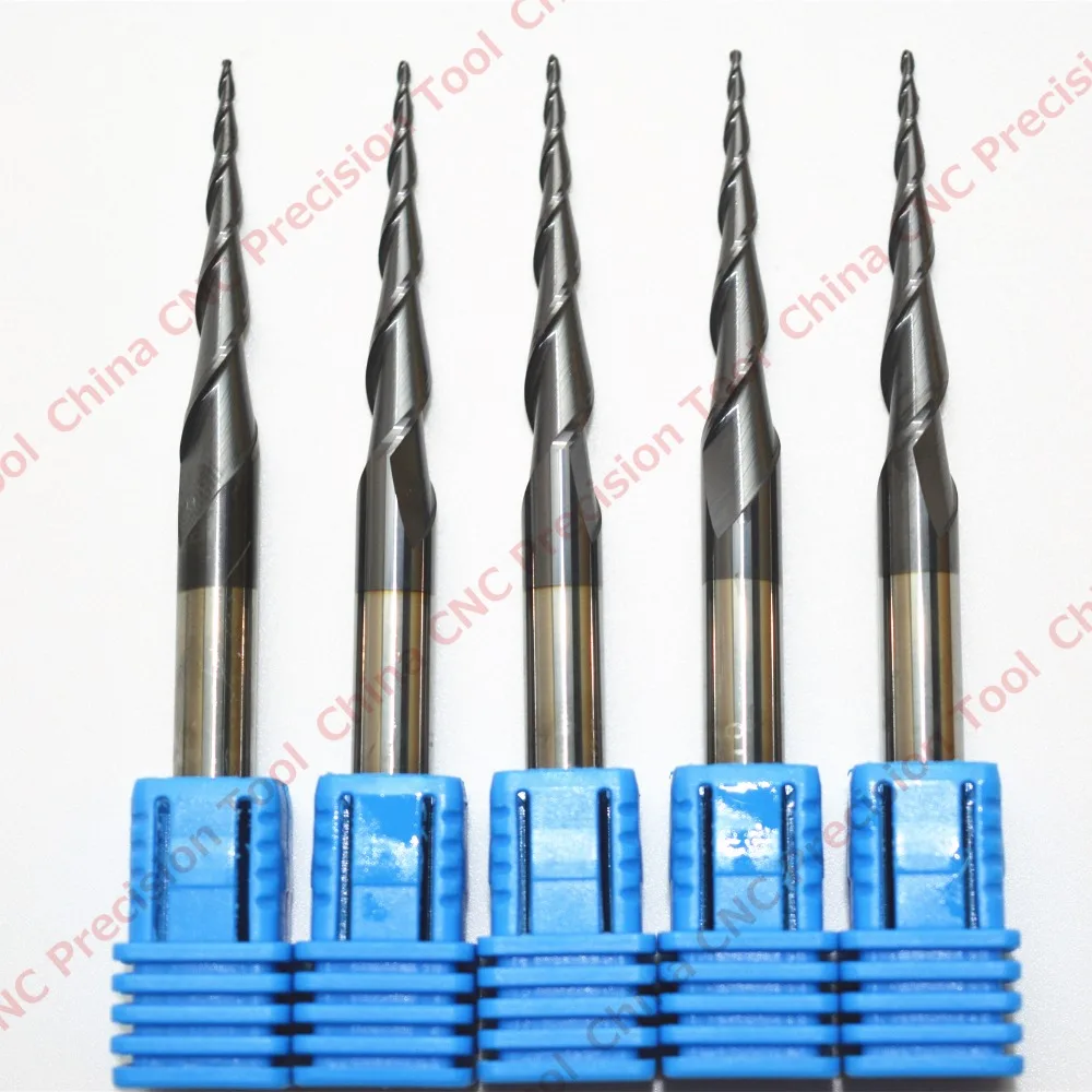 Бесплатная идентификация 6 мм * R1.0 30 5*75 фреза для дерева твердосплавная Концевая