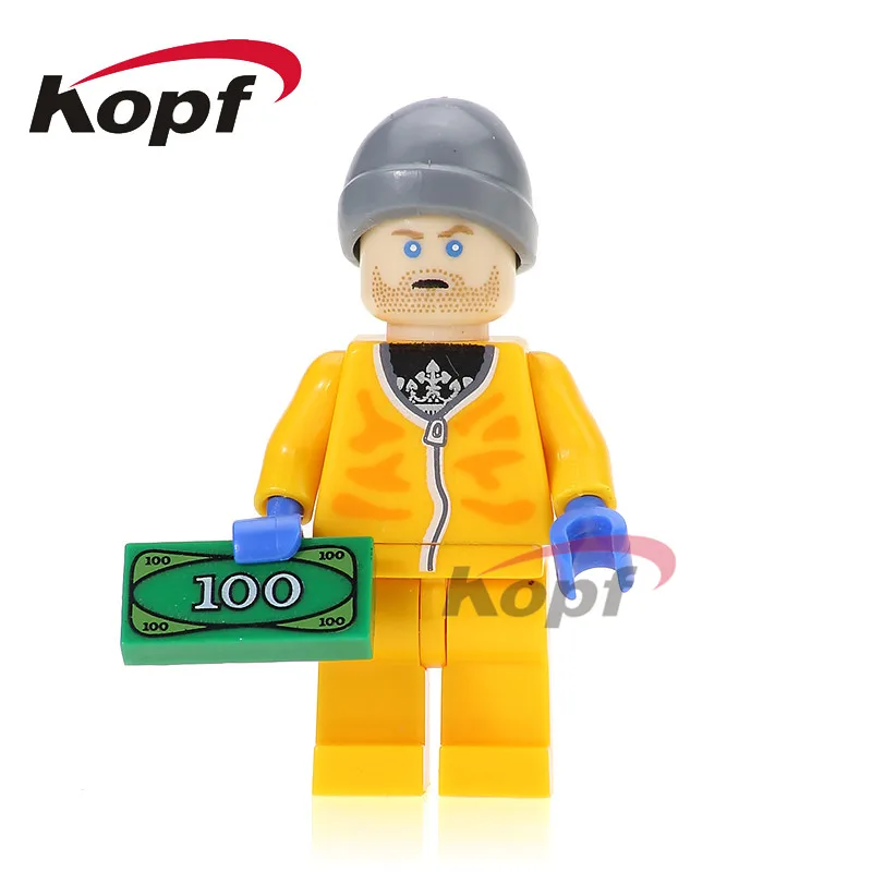 KL061 Without Box Super Heroes Kill Bill Vol.1 ума Турман Невеста Натан Дрейк агент FBI Лара Крофт кеттенис строительные блоки детские игрушки KL9011 - Цвет: KL061 Without Box