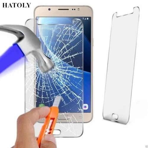 2PCS Tempered Glass For phone glass Samsung Galaxy J7 2016 Slim Screen Protector for Film J710f HATOLY&lt | Мобильные телефоны и