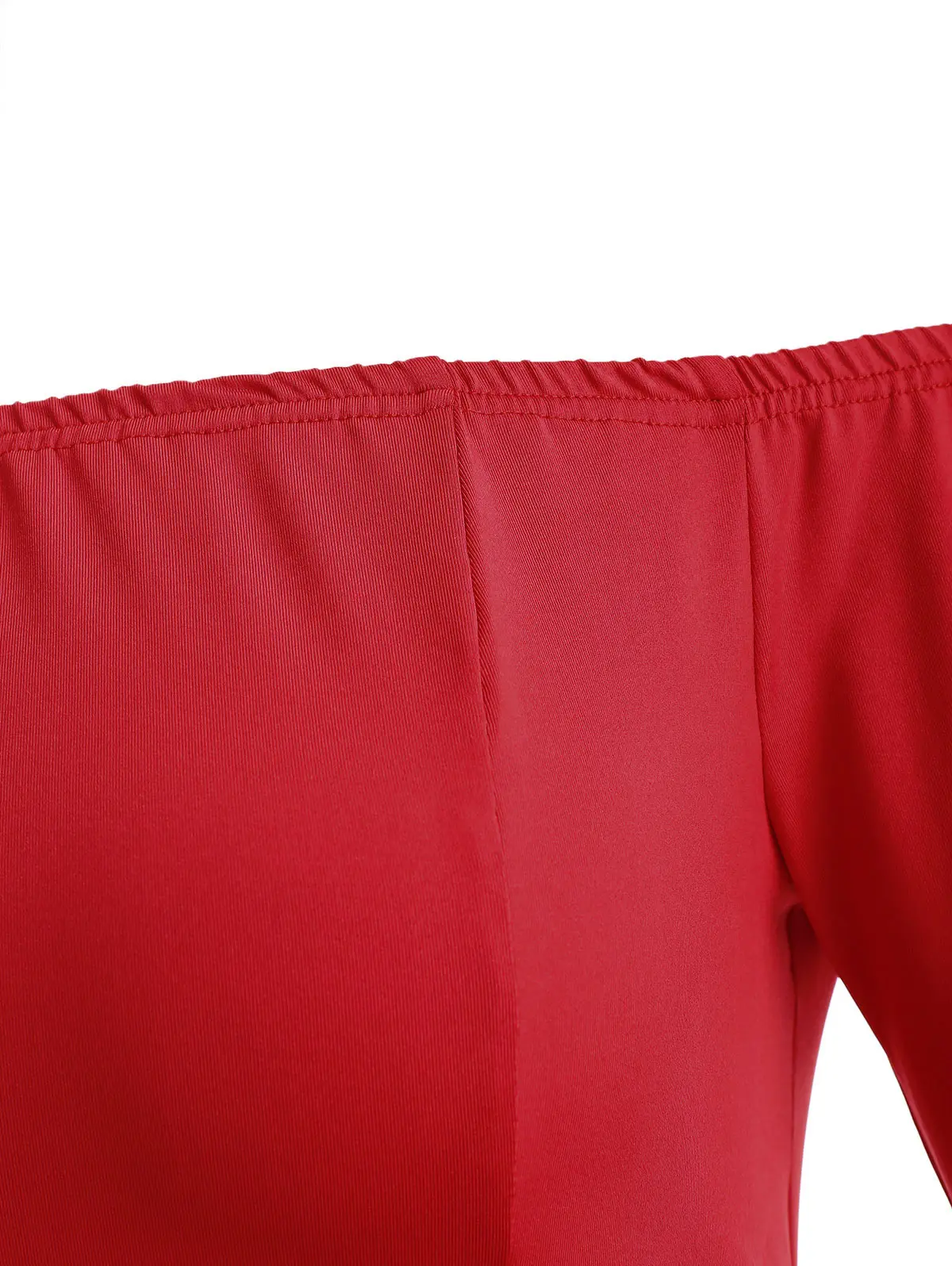 Однотонное красное женское облегающее платье больших размеров сексуальные