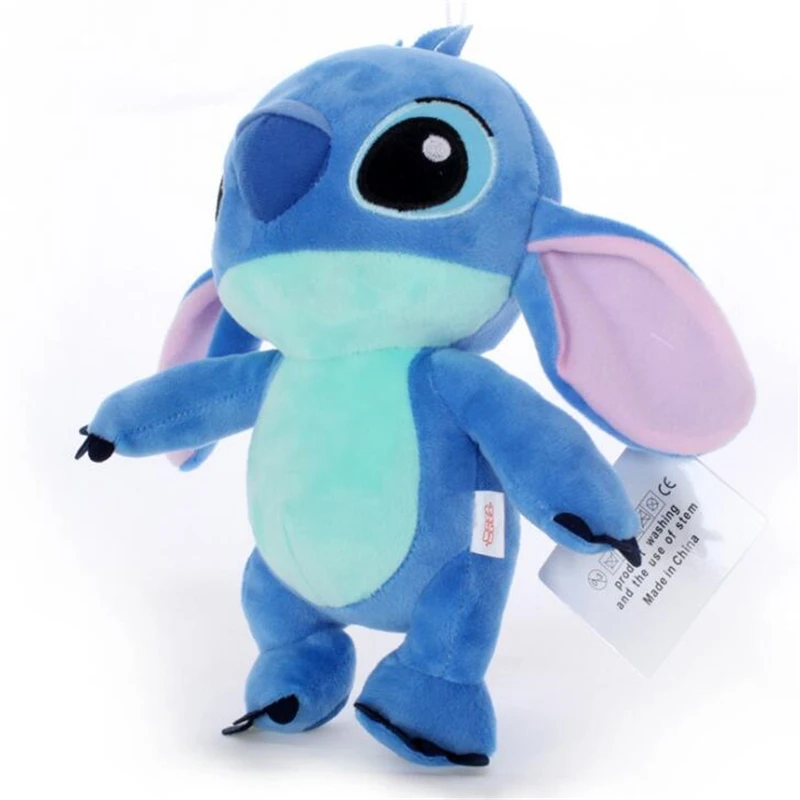 12 шт./лот 20 см Kawaii Stitch плюшевые игрушки аниме Лило и Ститч для детей лучшие