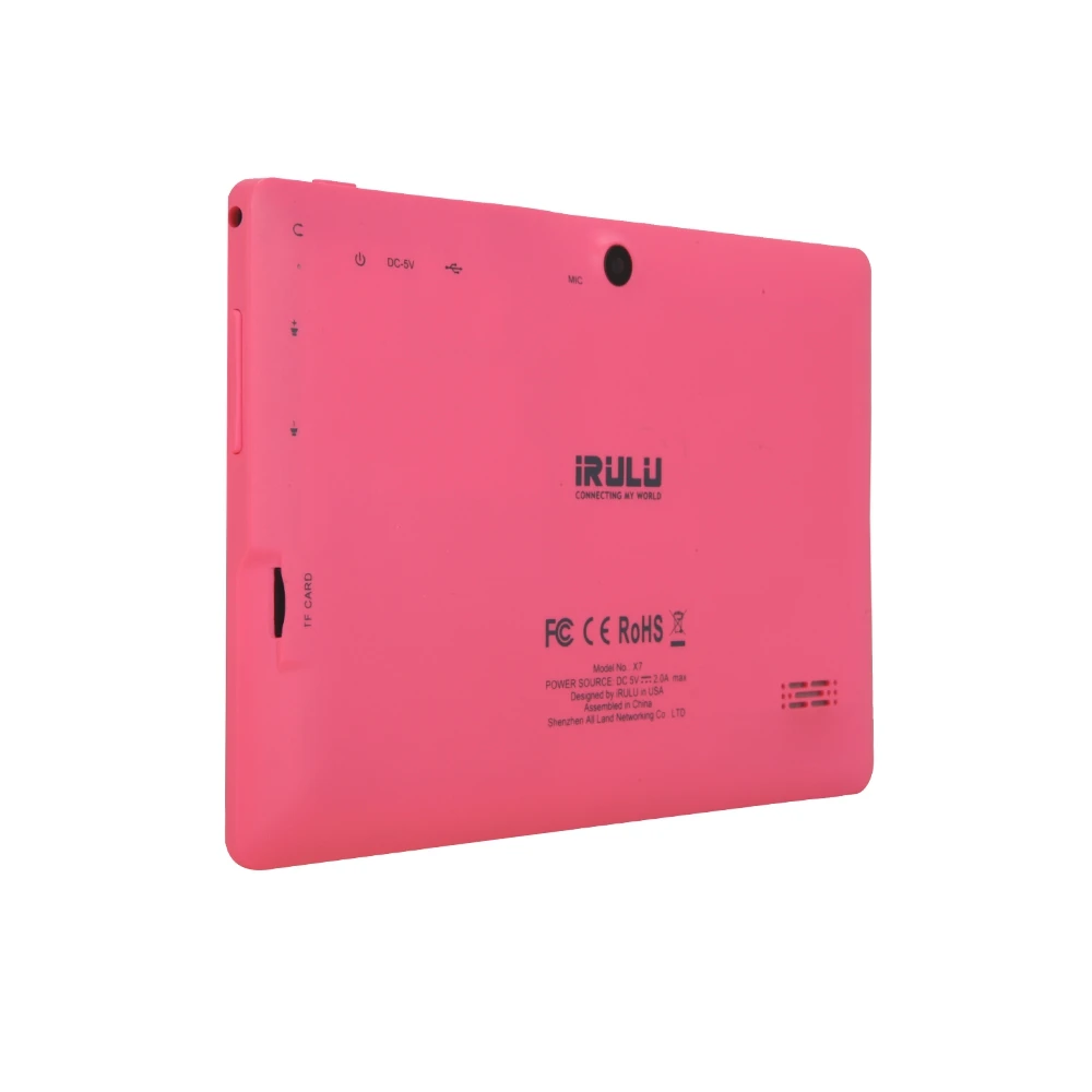 новое поступление планшета IRULU BabyPad Y2 7 &quot Деткое Образование четыре ядра двойная