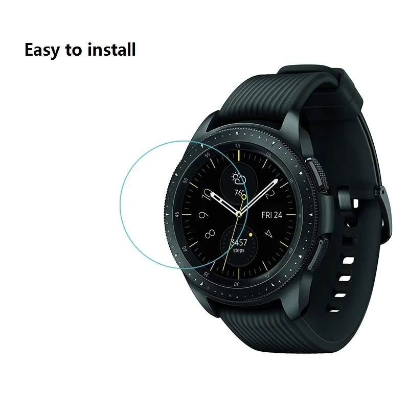 42mm 46mm New Tempered Glass Ultra-thin Clear Film For Samsung Galaxy Watch Screen Protector Free shipping | Электроника
