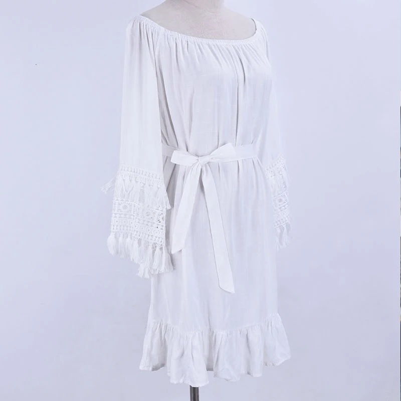 2019 Сексуальная накидка на купальник Пляжная туника с цветочным принтом женское