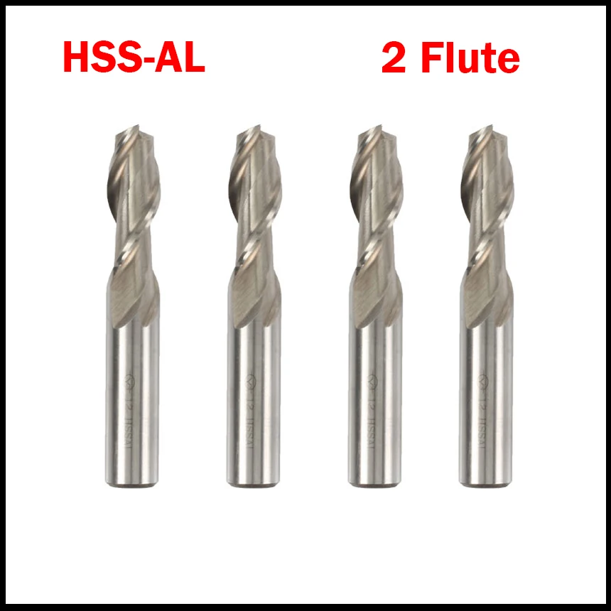 

17mm 18mm 20mm 22mm 25mm Cutting Edge Diameter HSSAL 2 Flute White Straight Shank Fully Ground Center End Mill Milling Cutter