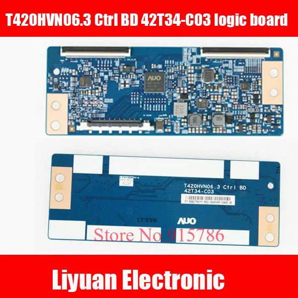 Новая логическая плата T420HVN06.3 Ctrl BD 42T34 C03/42 &quot43&quot 50 &quotT CON TV logic board 1 шт.|board tv|board boardbd