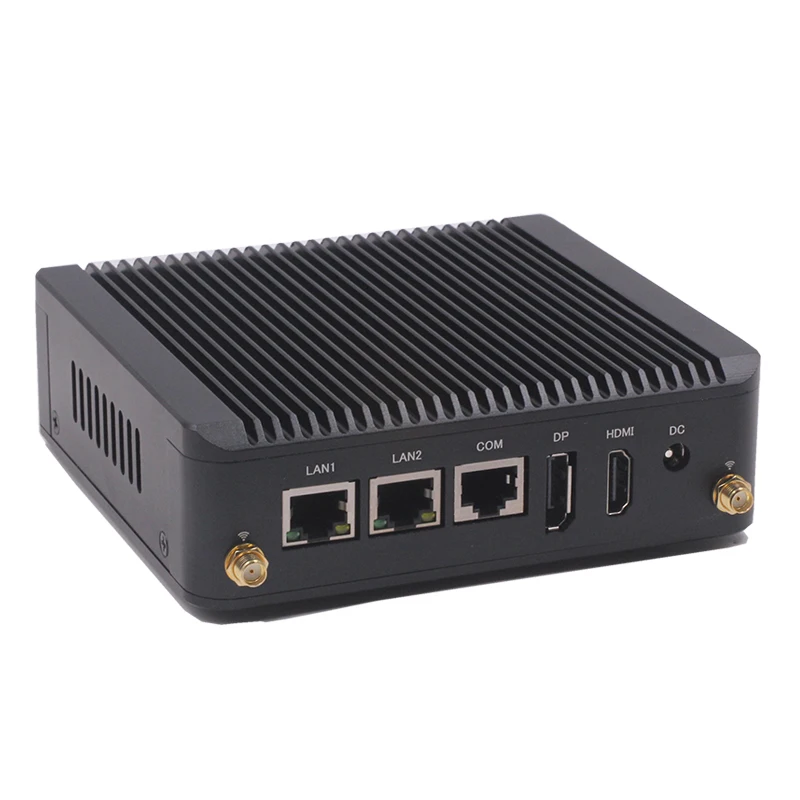 Лидер продаж Встроенный промышленный мини ПК Nano 12*12 см 1 * RJ45 RS232 Com 2 Lan порта