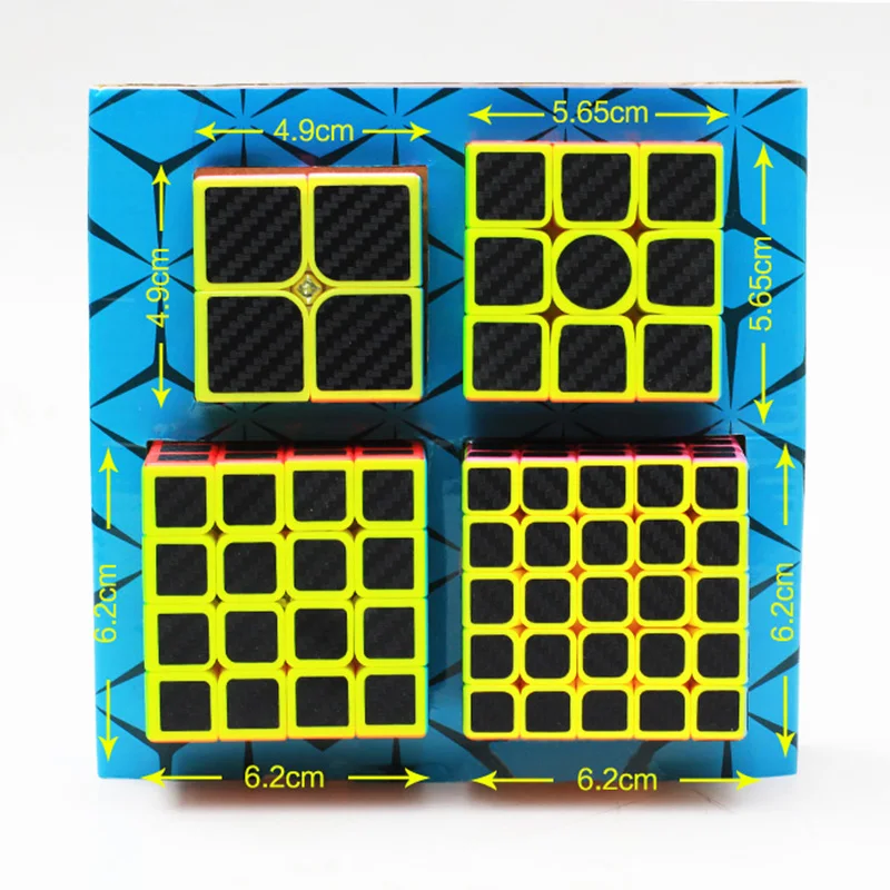 Zcube наборы 2x2x2 3x3x3 4x4x4 5x5x5 Волшебные кубики детские игрушки скоростные головоломки