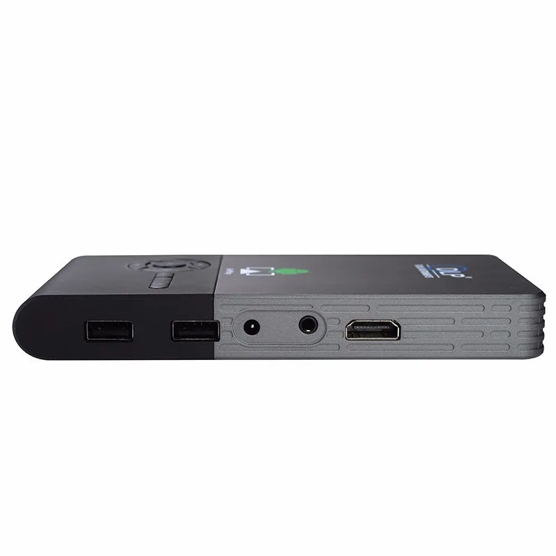 С2 Мини Smart LED Проектор DLNA Android 4.4 Wi-Fi Bluetooth DLP 1080 P Домой Proyector Поддержка AirPlay Miracast 2017