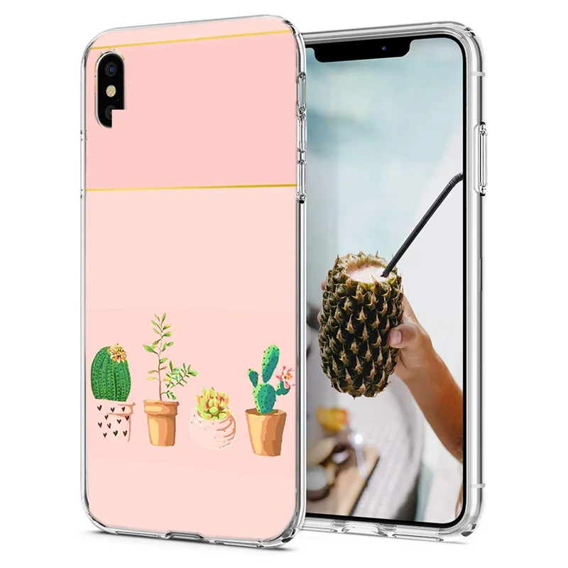 Для iPhone 7 8 Plus чехол мягкий TPU Дизайн Мраморный палец сердце или 6 6S 6Plus X XS XR Max для