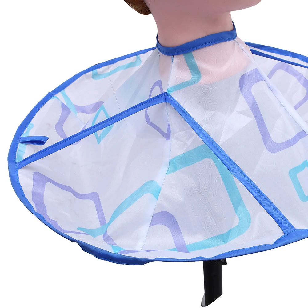 Складная Водонепроницаемый для стрижки волос плащ накидка детей и взрослых