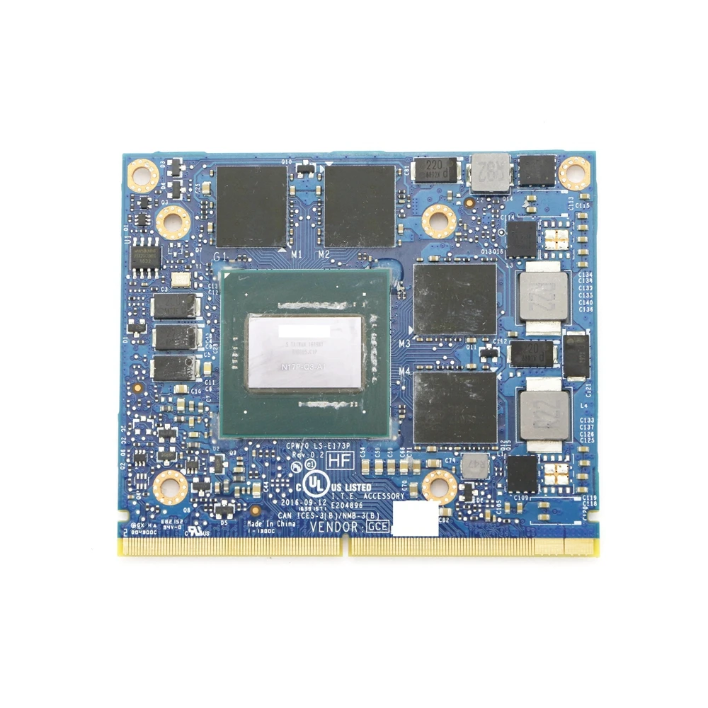 Натуральная Квадро M2200 GDDR5 4 Гб MXM видеокарта N17P-Q3-A2 CPW70 LS-E173P для hp ZBook 15 G4/17 G4