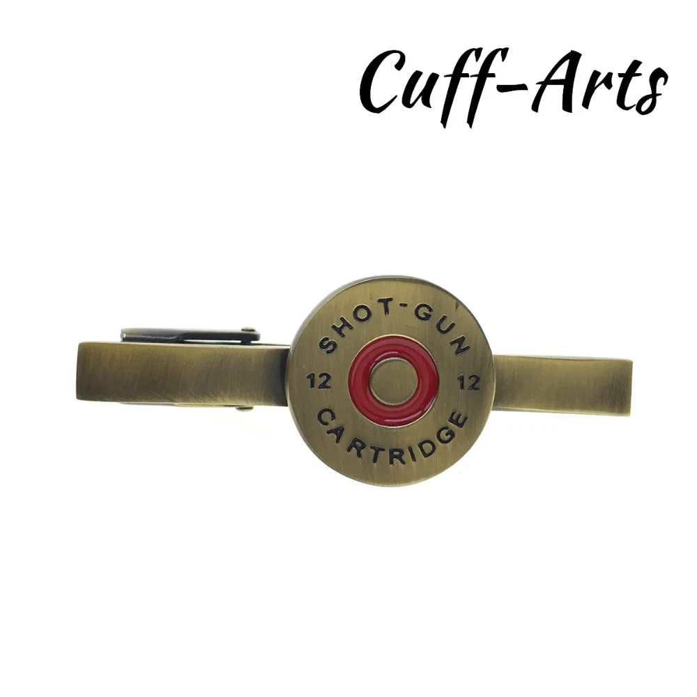 

Tie Clip For Men Fashion Cartridge Cap Tie Clip Antique Color Male Business Gift for Mens Jewelry by Cuffarts T10018