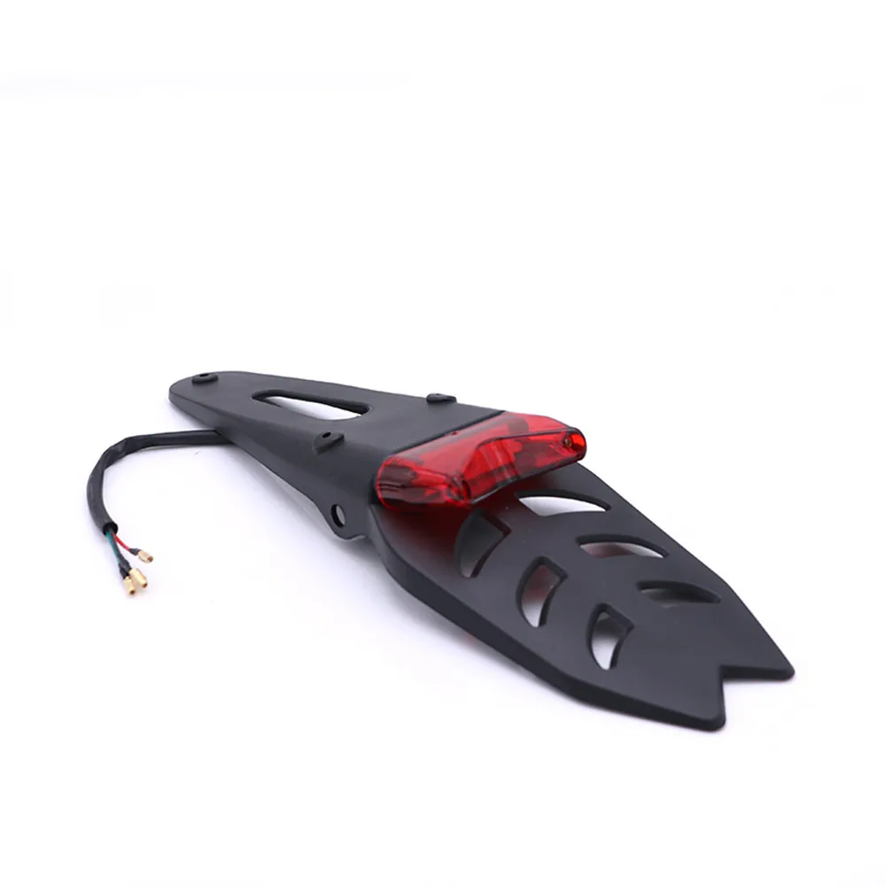 Заднее крыло для мотоцикла подставка номерного знака кронштейн с 12 Светодиодный