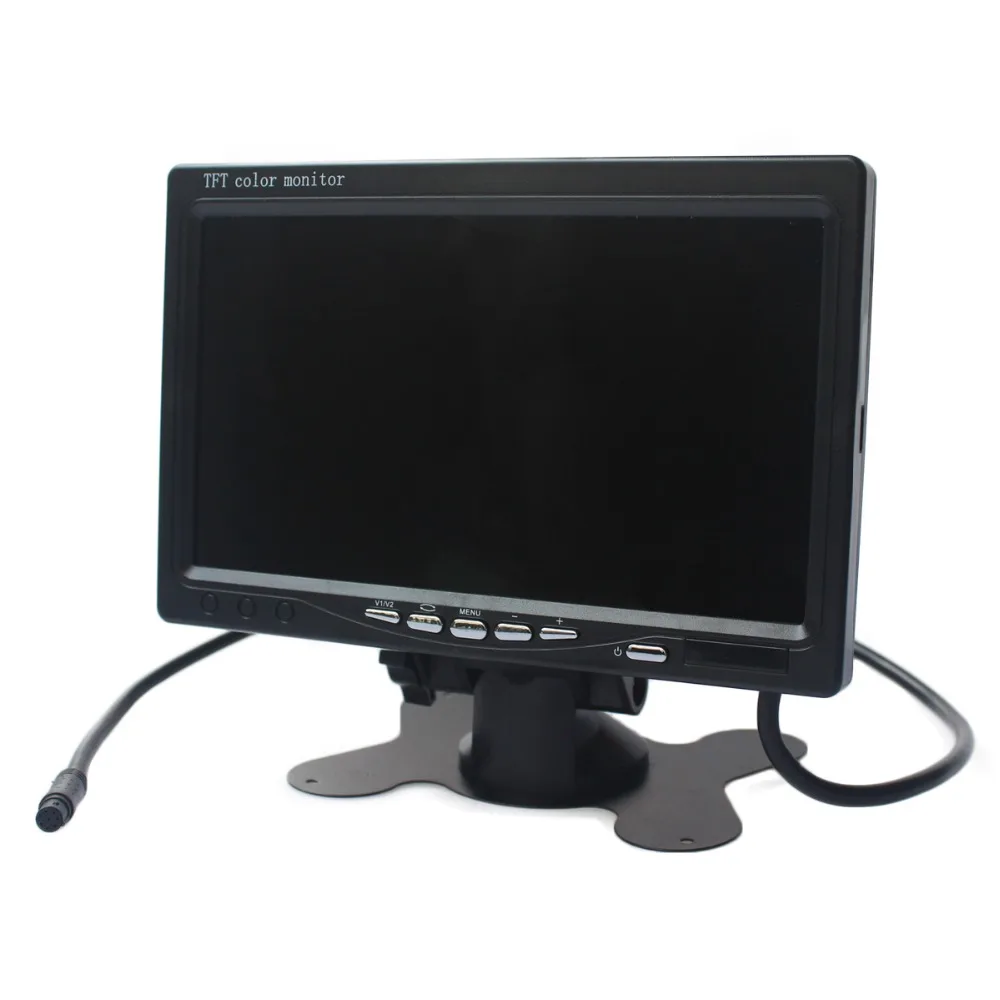 SMALUCK AHD 800x480 7-дюймовый TFT ЖК-монитор для автомобиля монитор заднего вида