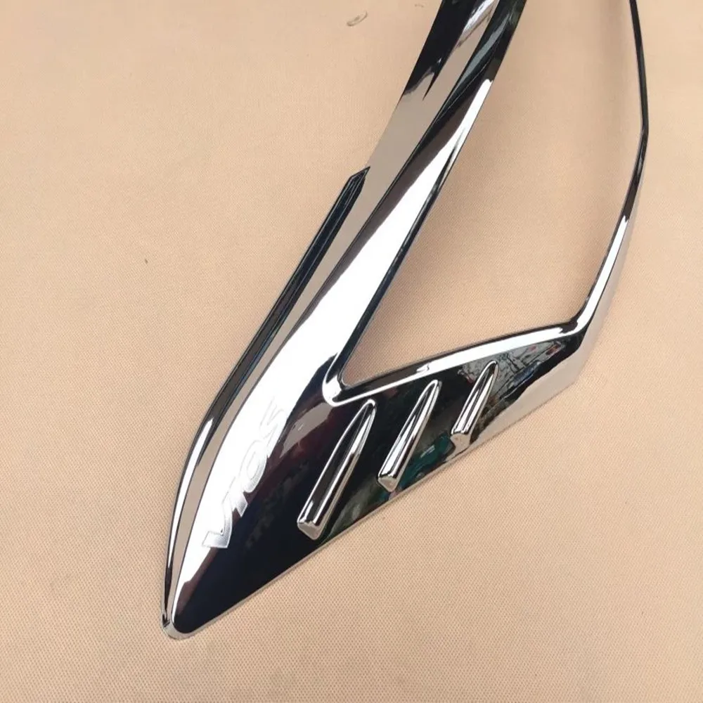 Топ автомобильный детектор крышки ABS хромированный передний светильник с