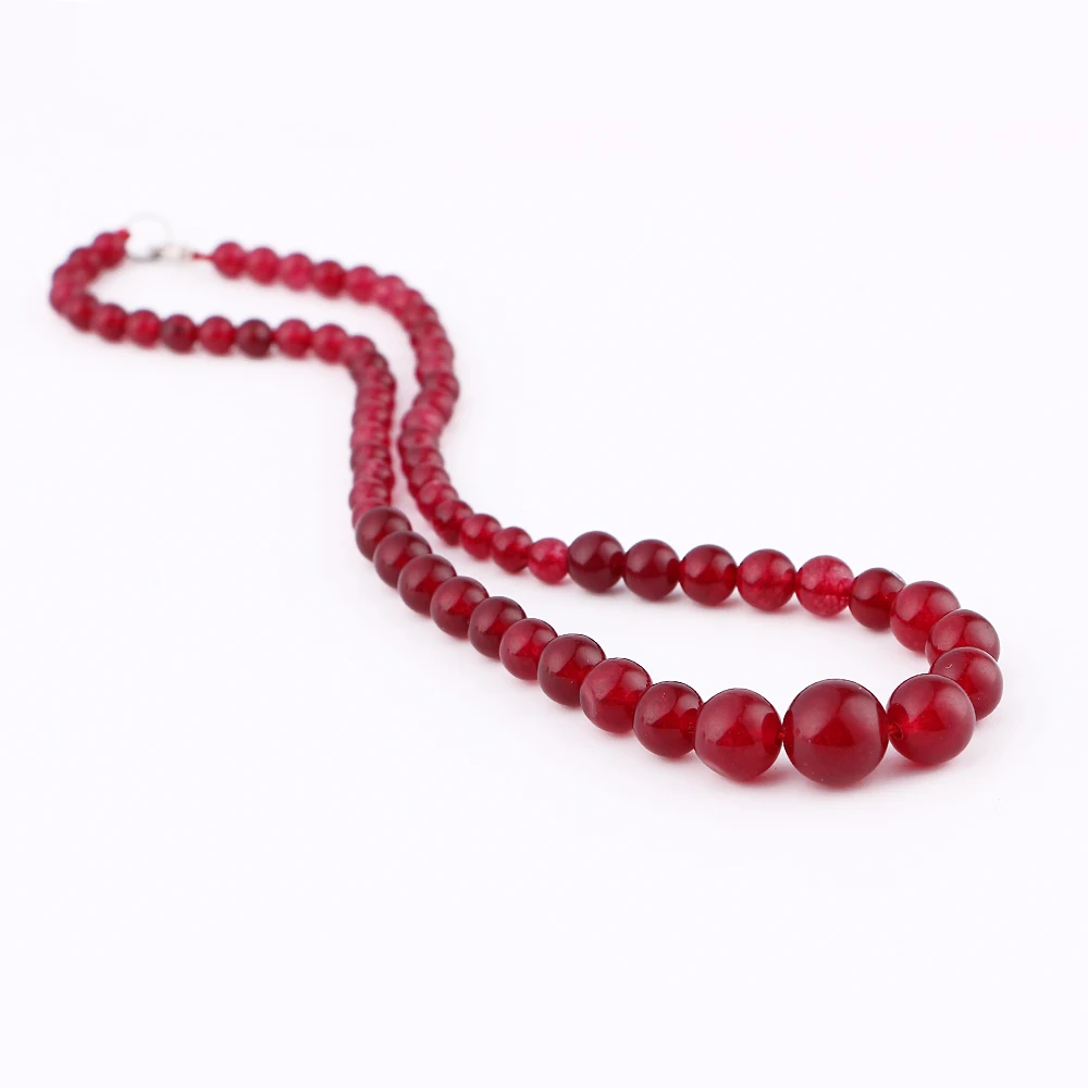 Jewnou Agate Necklace Natural Stone Beaded Choker Onyx Rolo Chain Fine Gemstone Accessories Fashion Lady Rainbow Jewelry | Украшения и