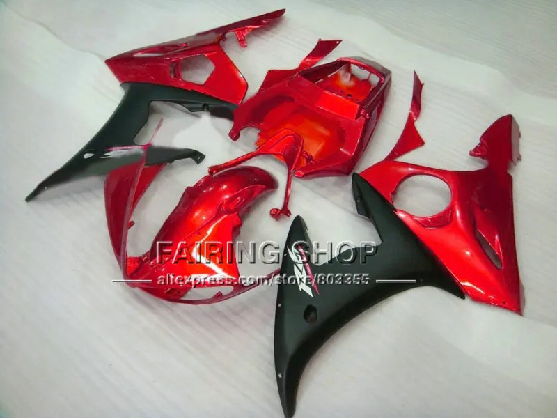 Обтекатель для мотоцикла YAMAHA YZF R6 2003 2004 2005 обтекатель в комплекте r6 03 04 05 красный