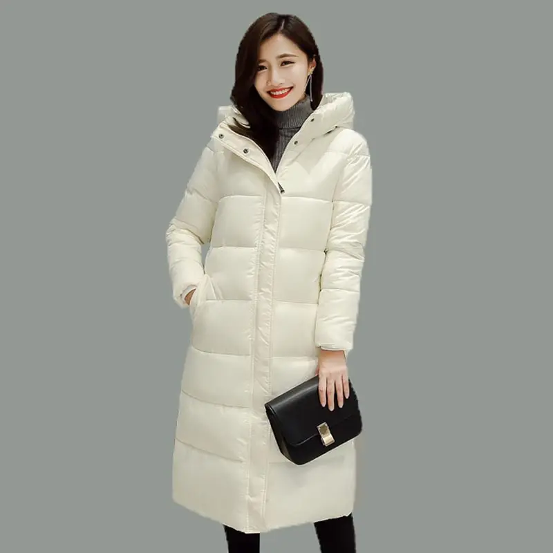 Новинка 2016 зимняя теплая куртка для женщин с капюшоном воротником-стойкой
