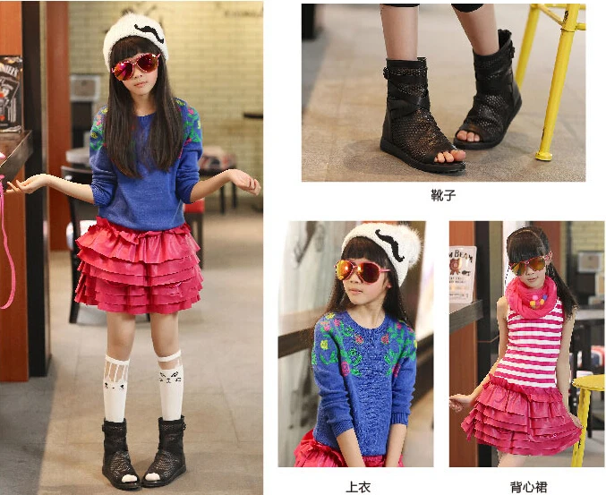 Новинка очень модные весенние носки для девочек супер эластичные хлопковые