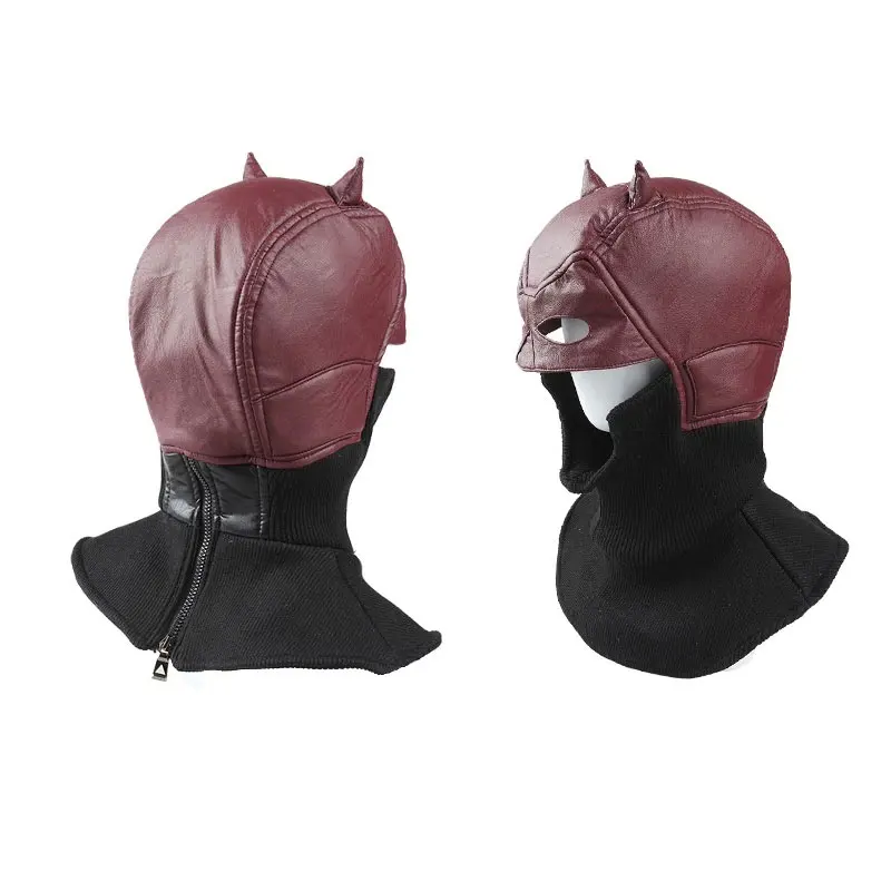 Mask Only Сорвиголова Косплэй Мэтт Мёрдок костюм куртка супергероя наряд реквизит для взрослых Для мужчин Хэллоуин вечерние полный набор индивидуальный заказ - Цвет: Mask Only