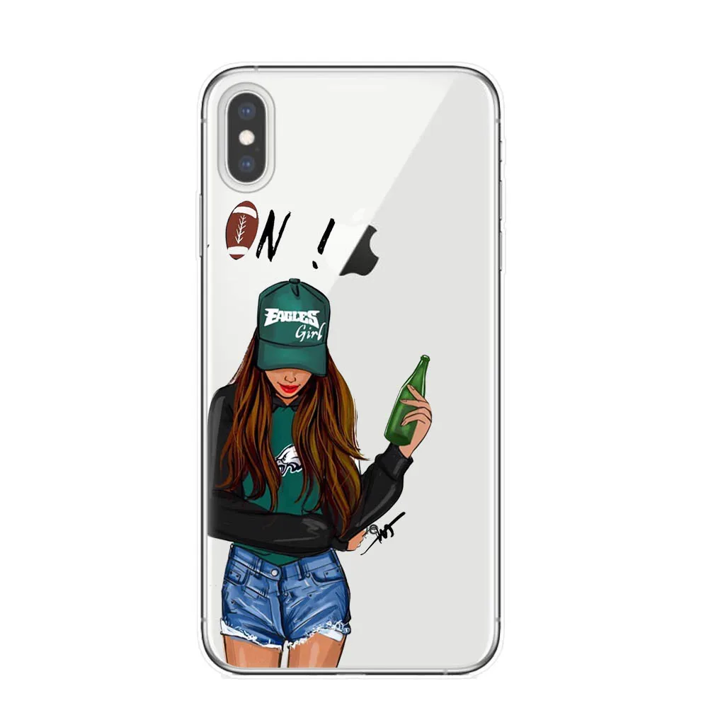 Прозрачные мягкие чехлы для телефонов девочек Bff Best Friends Forever чехол iPhone 7 6 6S 8 Plus X XR