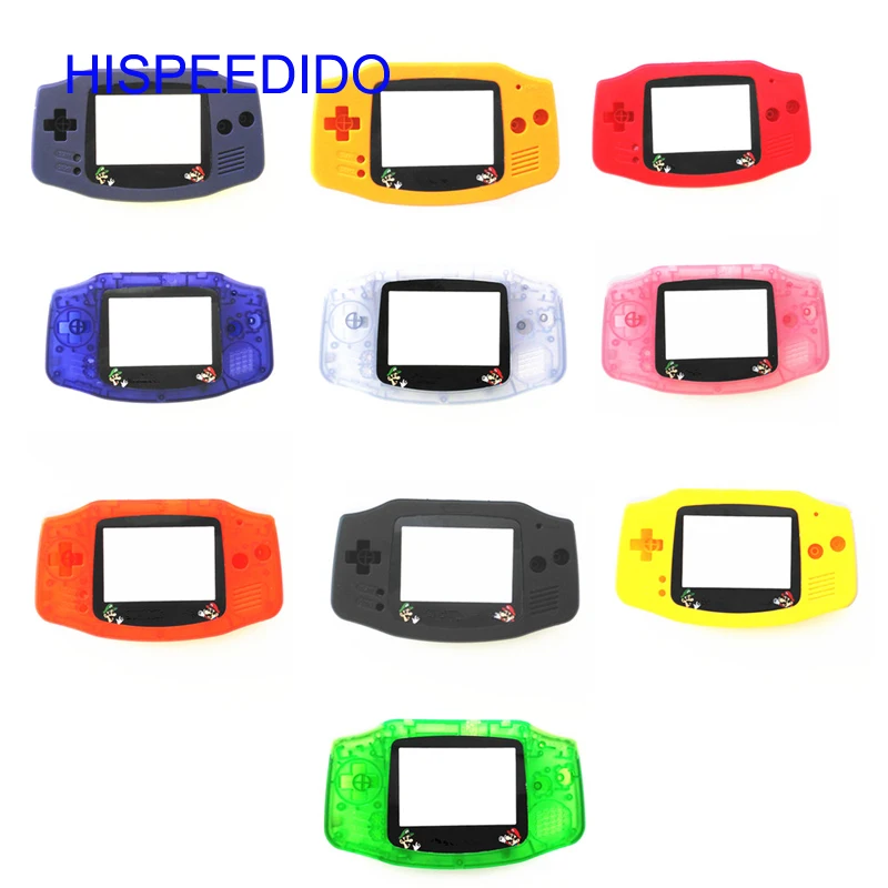 HISPEEDIDO Mario полный корпус запасные части для Nintendo GBA чехол Gameboy Advance Shell отвертки