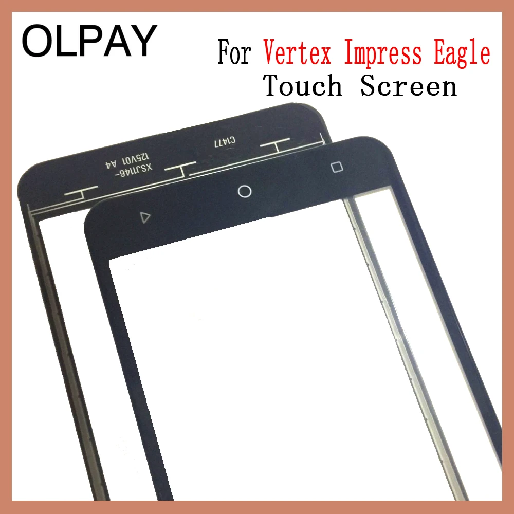 OLPAY 5,0 ''Новинка для Vertex Impress Eagle 3g сенсорный экран стекло дигитайзер панель объектив сенсор Бесплатный клей и салфетки