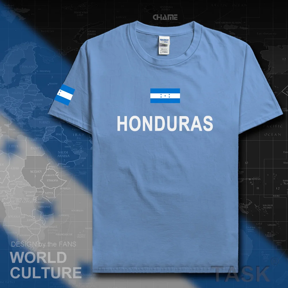 Гондурасская Мужская футболка Мода 2017 трикотажные изделия сборной страны 100%