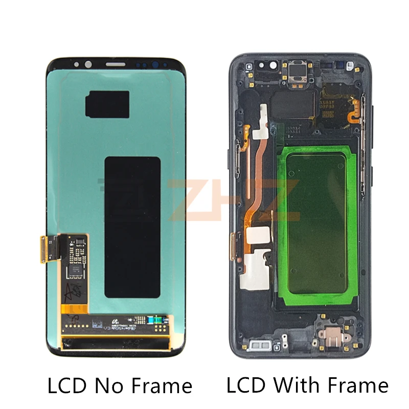 Сменный сенсорный ЖК экран для Samsung Galaxy S8 G950 Plus G955 с рамкой|touch screen digitizer|display screenscreen