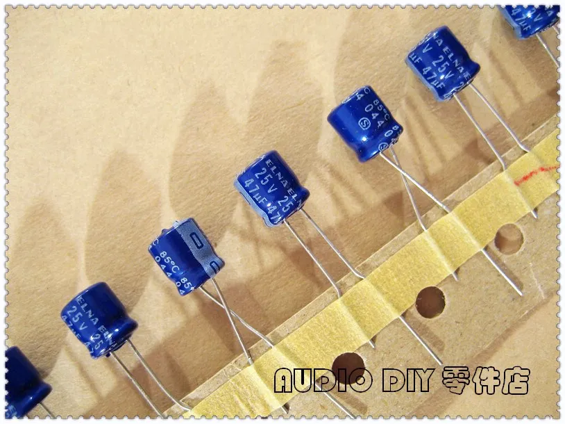 50 шт/200 шт ELNA Blue Robe RC2 серия 47 мкФ 25В 25V47uf небольшой объем электролитический