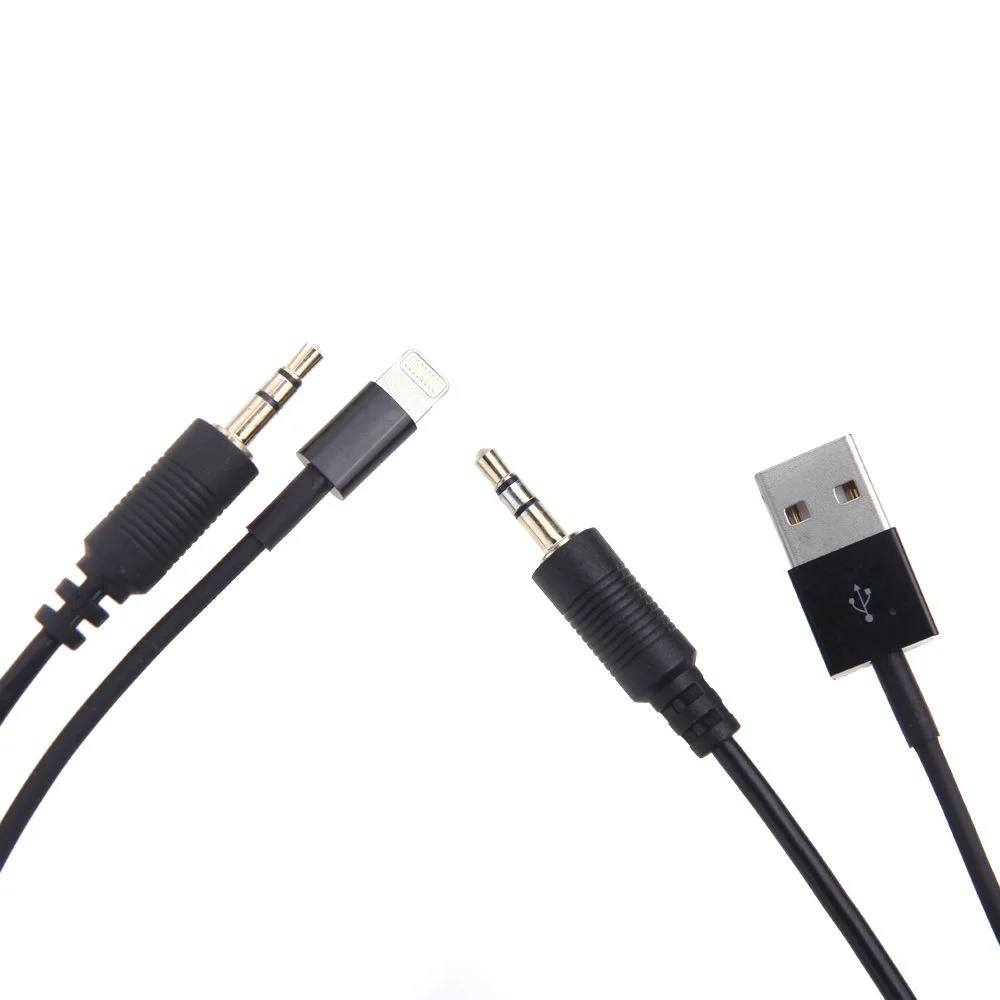 Lonleap качество автомобиля Авто USB 3 5 мм AUX адаптер музыкальный интерфейс кабель для