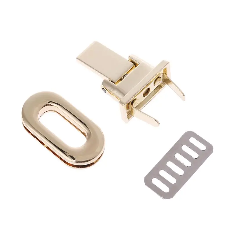 

Metal Clasp Turn Locks Twist Lock for DIY Handbag Shoulder Bag Purse Hardware Accessories