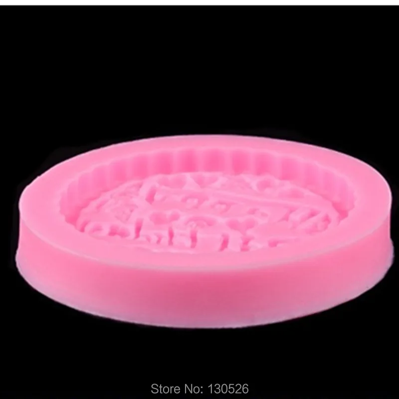 Силиконовая пресс форма сделай сам для дня рождения украшения торта помадки