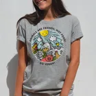 Винтажная Вегетарианская футболка с рисунком животных, не еды, 2019