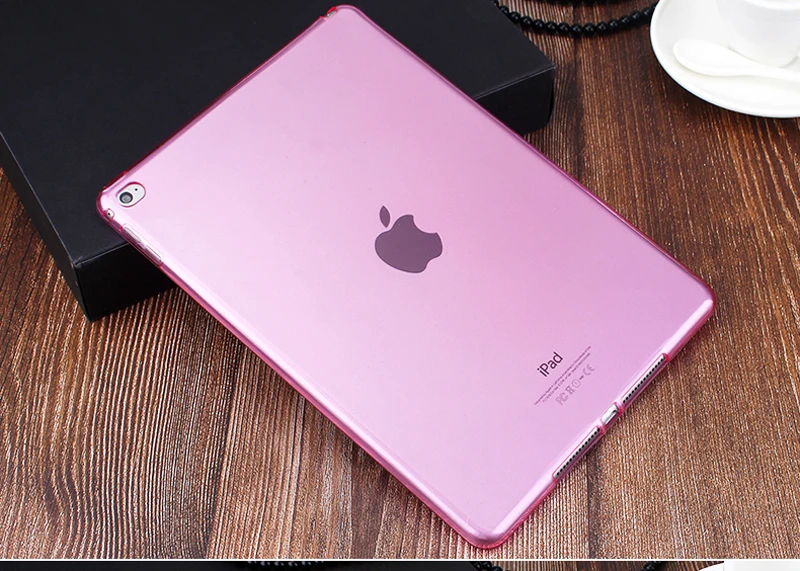 ТПУ мягкий чехол для iPad Pro 12,9 дюйма, Ультратонкий силиконовый цветной прозрачный защитный чехол