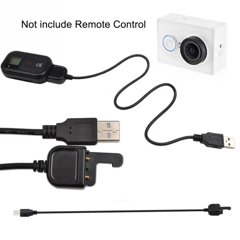 1 м для Gopro Hero 4 5 6 3 + USB зарядные устройства передачи данных WIFI кабели зарядки HD