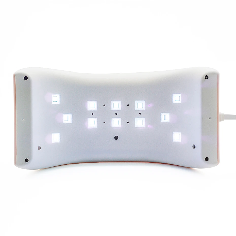 Океан жемчуг 24 Вт Светодиодный УФ лампа Сушилка для ногтей Авто сенсор двойной