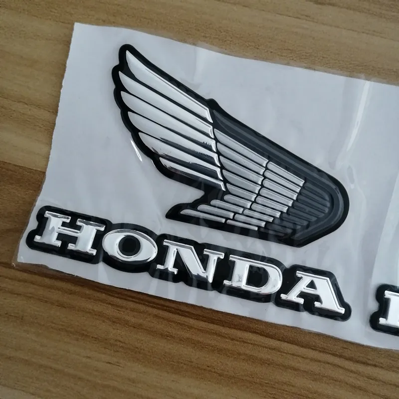 3d логотип крыльев для мотоцикла Honda CB650F CB500X CB400 CB1000R CBR600RR CR 250 CR125 Аксессуары
