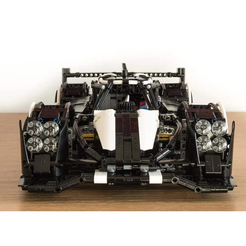 DHL leinglys Technic MOC 5530 Гибридный супер комплект гоночных автомобилей 1586 шт игрушки