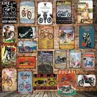 WellCraft для верховой езды мотор BSA велосипедные поездок на мотоцикле ducati металлические знаки классический постер на Стену Доска живопись бар магазин Декор 20*30 см LT-1756