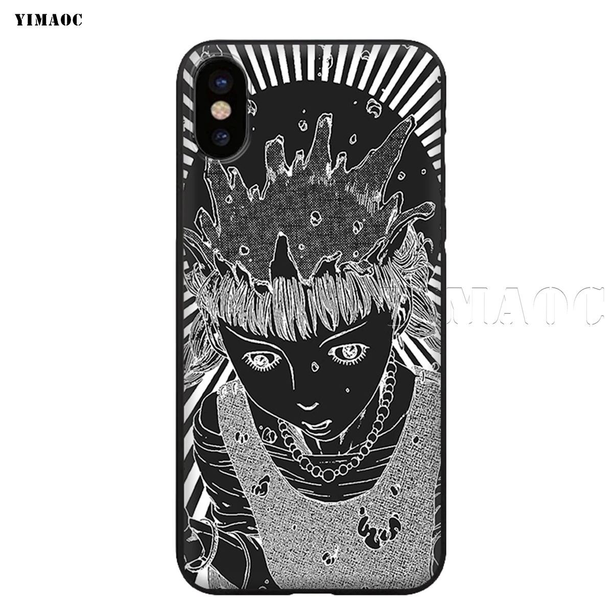 YIMAOC Junji Ito тройники ужас Мягкий силиконовый чехол для iPhone 11 Pro XS Max XR X 8 7 6 6S Plus 5 5S se - Цвет: 3
