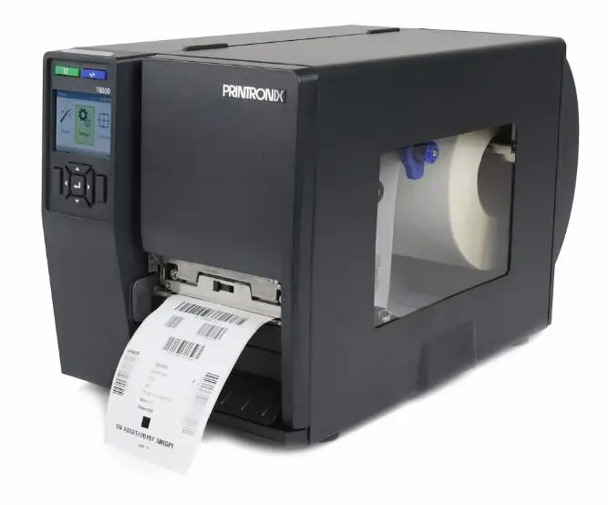Абсолютно принтер Printronix T6304 для рабочего стола с термопередачей и прямыми тепловыми режимами принтер штрих-кодов 300 точек/дюйм принтер штрих-кодов