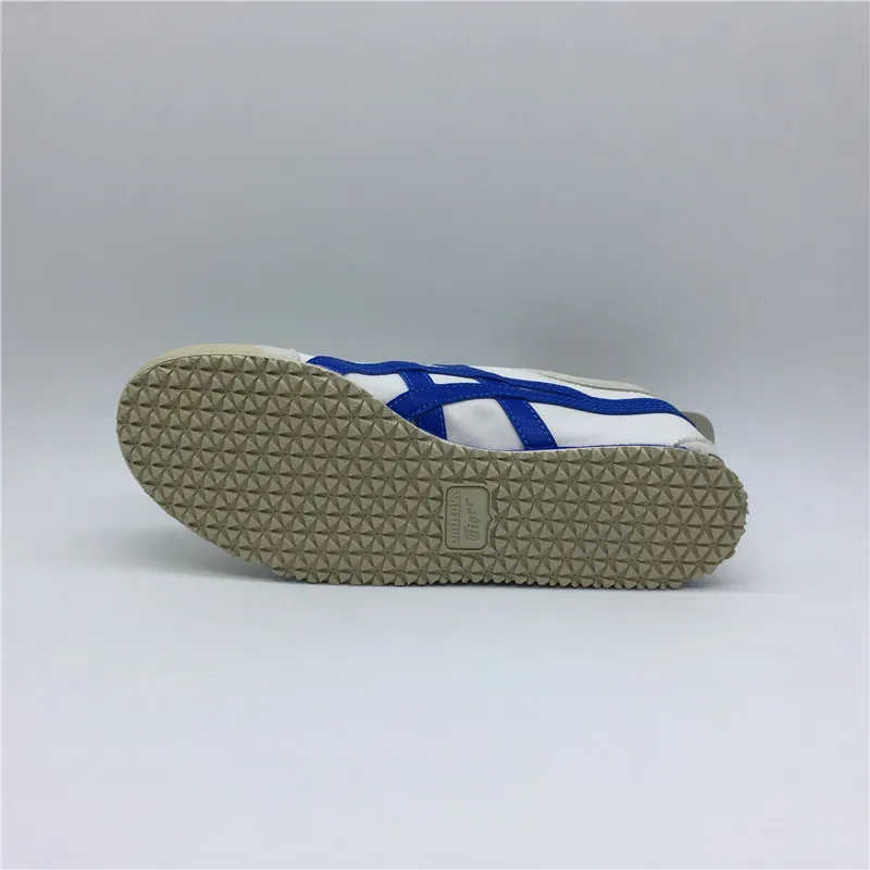 ONITSUKA TIGER Женская полотняная обувь Для мужчин молоко белого и синего цвета