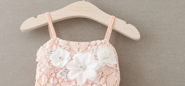 Коллекция 2016 года Летнее Детское платье-пачка принцессы со складками Модные