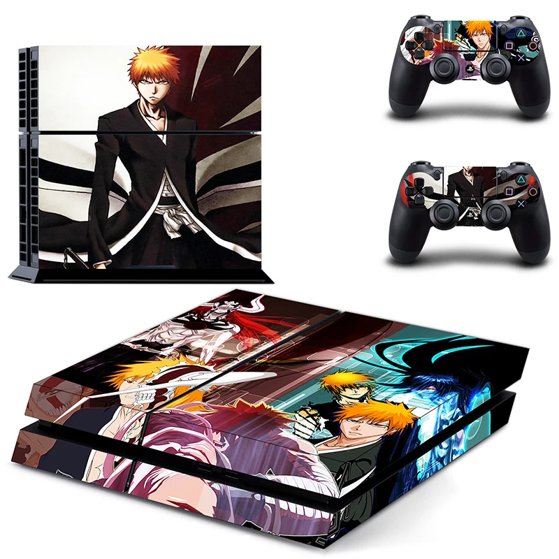 Naruto Play Station 4 ps4 skin sticker for Sony stickers Console and 2 controller skins vinyl pegatinas switch | Электроника