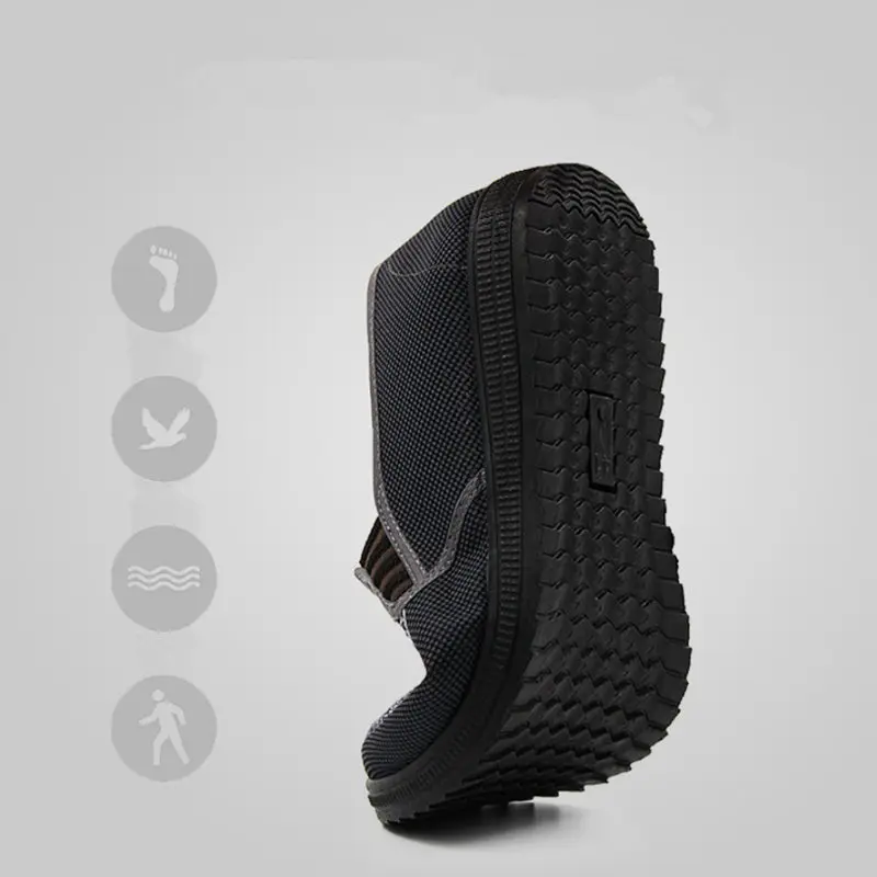 Мужские парусиновые туфли steпропок брендовые дышащие Повседневная весенняя