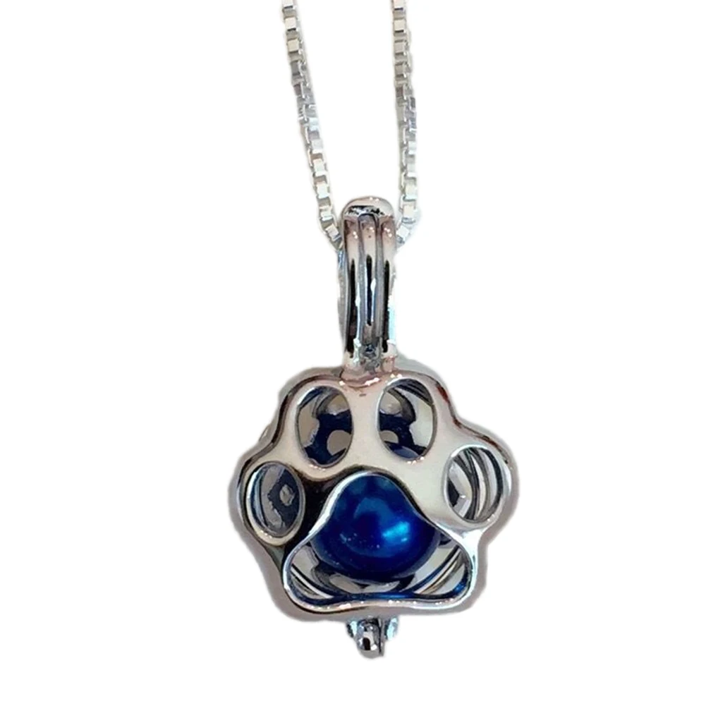 Подвеска с искусственным жемчугом в форме кошек и лап|pendant necklace|necklace charmnecklace jewelry |