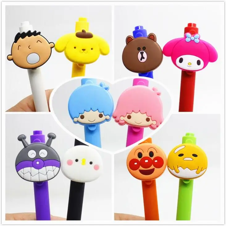 18 шт./лот 0 5 мм Sanrio Twin Star Bear Melody Gudetama механические чернила для гелевой ручки